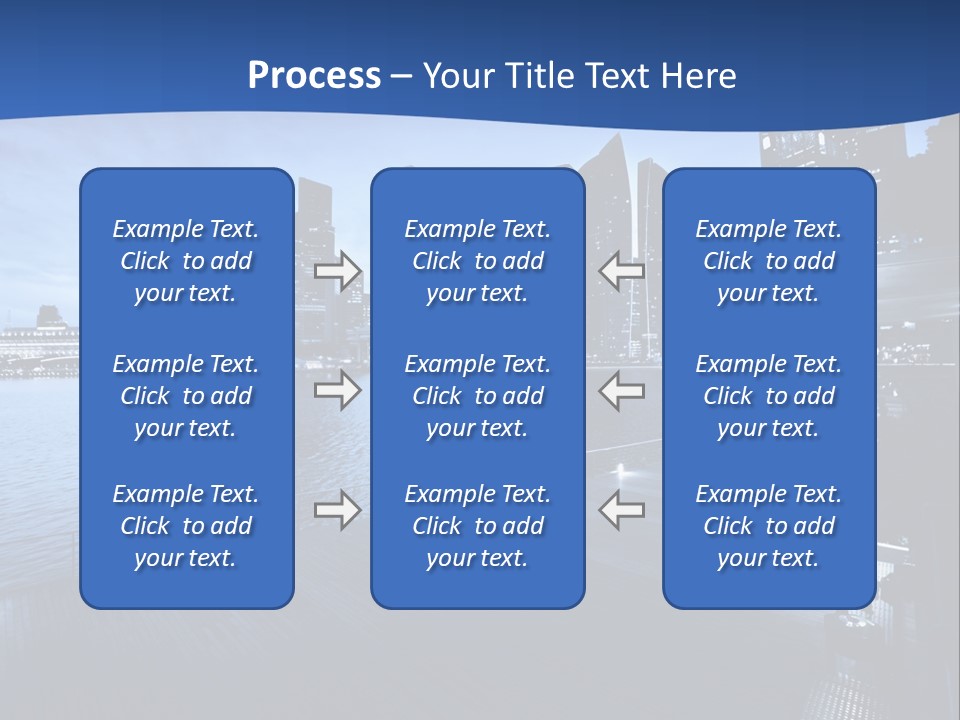 District Landmark Asian PowerPoint Template