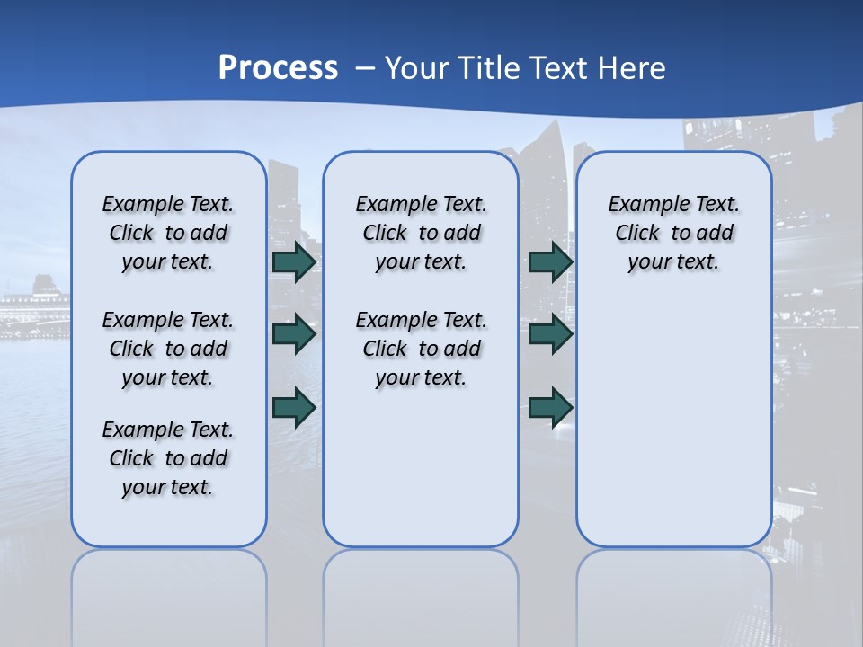 District Landmark Asian PowerPoint Template
