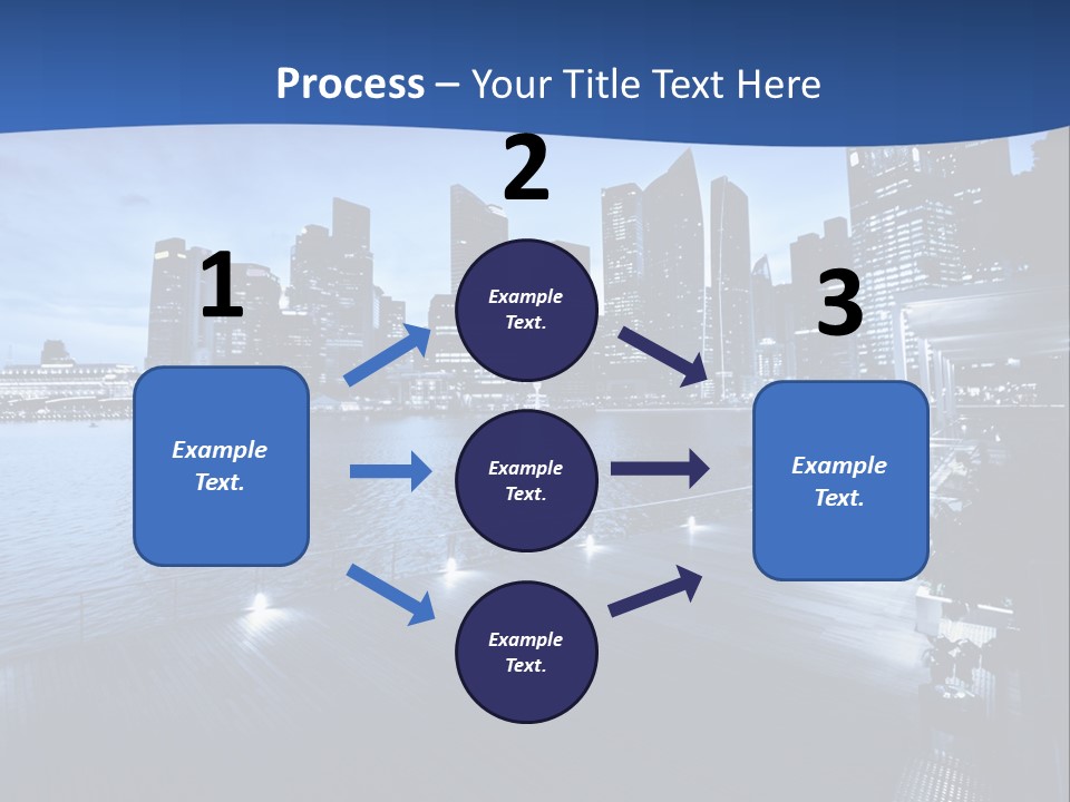 District Landmark Asian PowerPoint Template