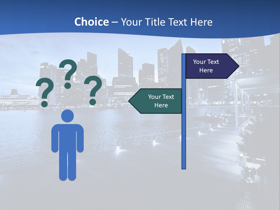 District Landmark Asian PowerPoint Template