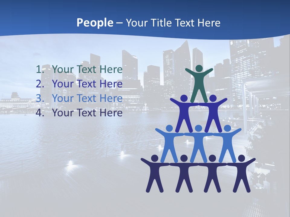 District Landmark Asian PowerPoint Template