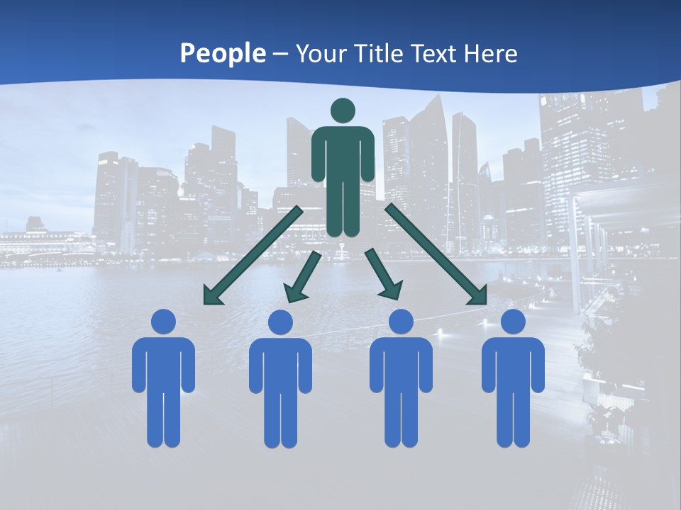 District Landmark Asian PowerPoint Template