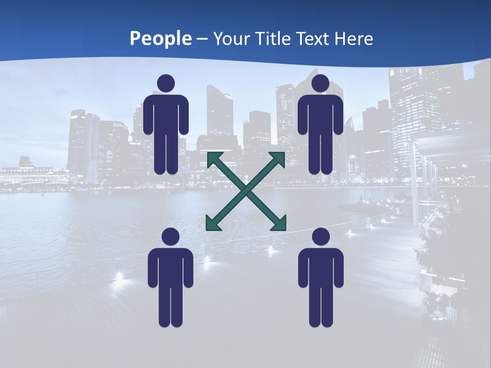 District Landmark Asian PowerPoint Template