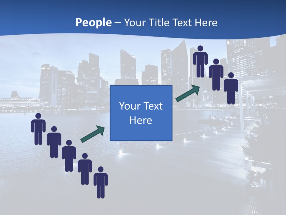 District Landmark Asian PowerPoint Template