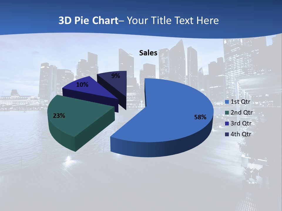 District Landmark Asian PowerPoint Template