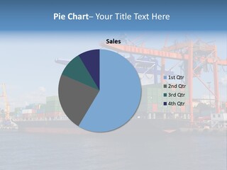 Boat Import Coast PowerPoint Template