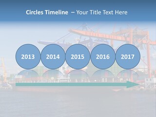 Boat Import Coast PowerPoint Template