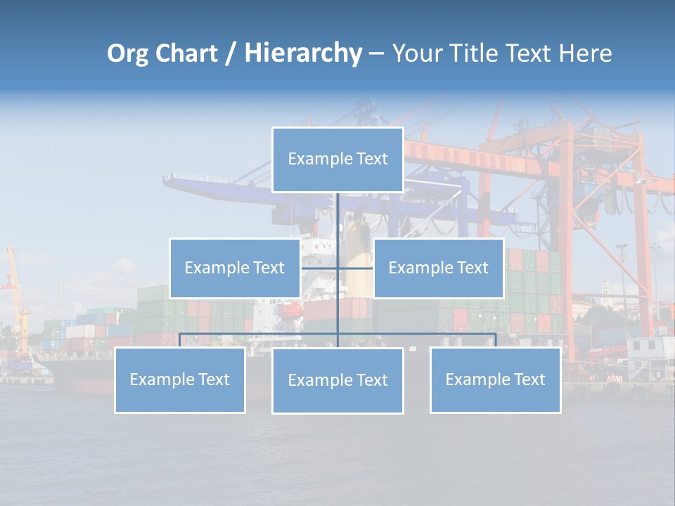 Boat Import Coast PowerPoint Template