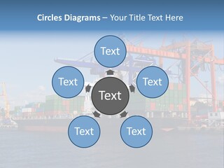 Boat Import Coast PowerPoint Template