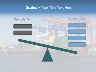 Boat Import Coast PowerPoint Template