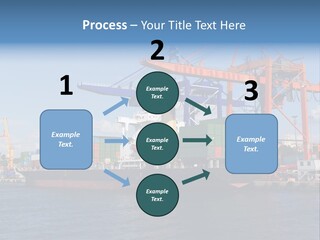 Boat Import Coast PowerPoint Template