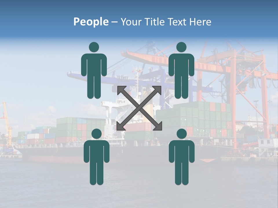 Boat Import Coast PowerPoint Template