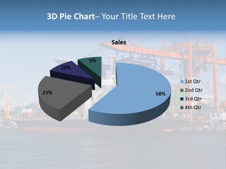 Boat Import Coast PowerPoint Template