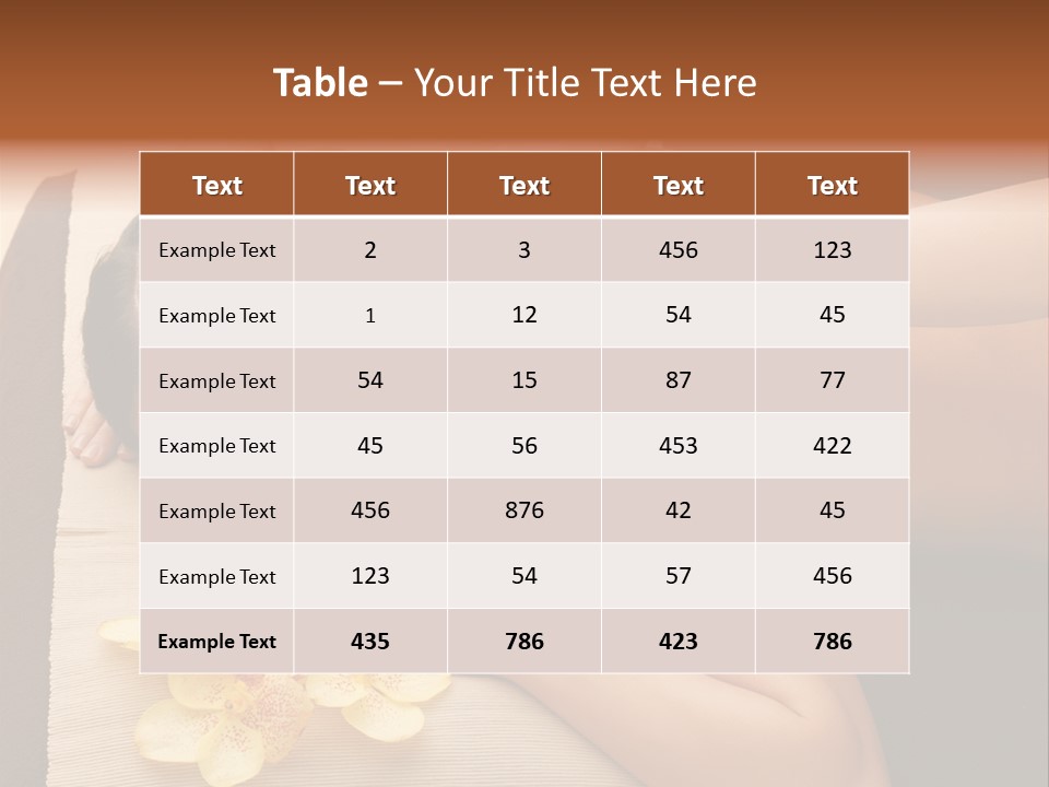 Lovely Young Beauty PowerPoint Template