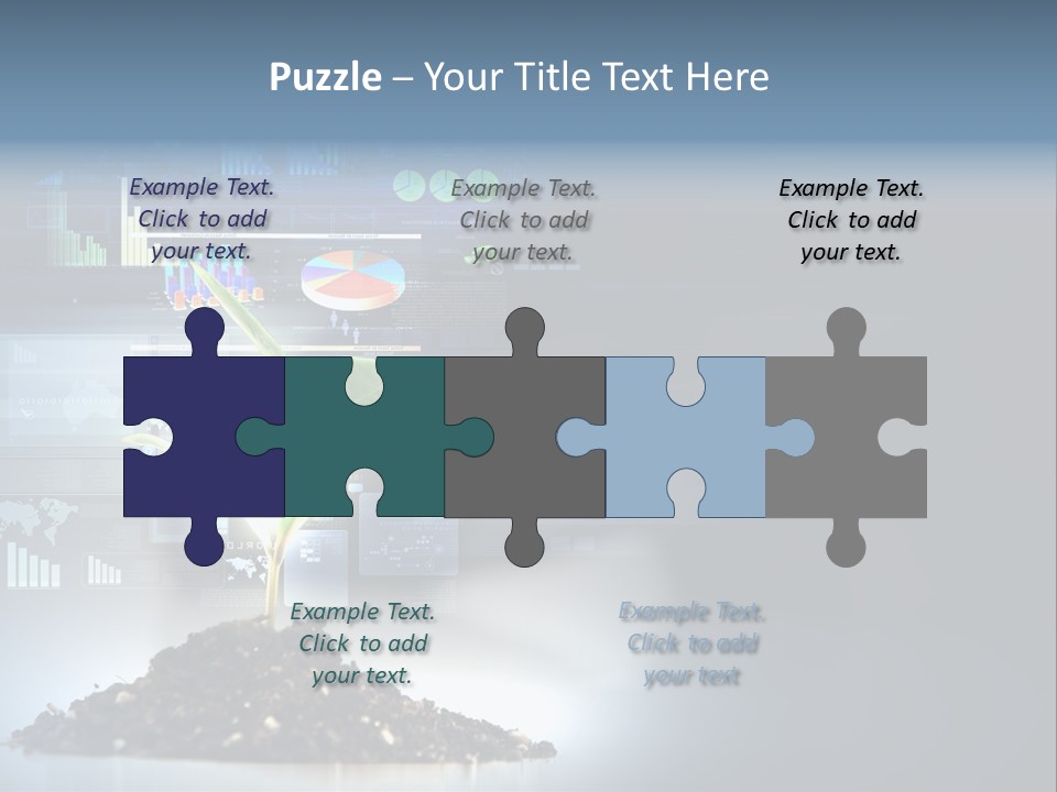 Bank Coin Banking PowerPoint Template