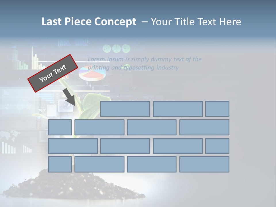 Bank Coin Banking PowerPoint Template