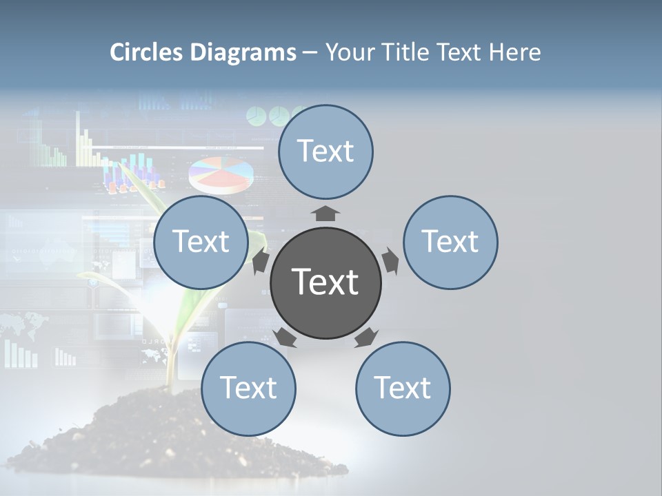 Bank Coin Banking PowerPoint Template