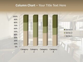 Light Beam Chairs PowerPoint Template