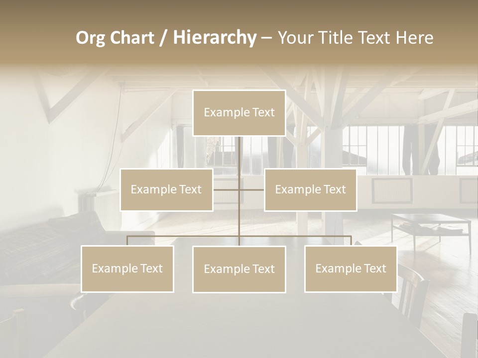 Light Beam Chairs PowerPoint Template