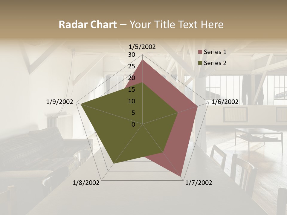 Light Beam Chairs PowerPoint Template