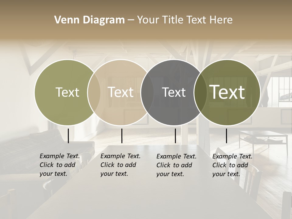 Light Beam Chairs PowerPoint Template