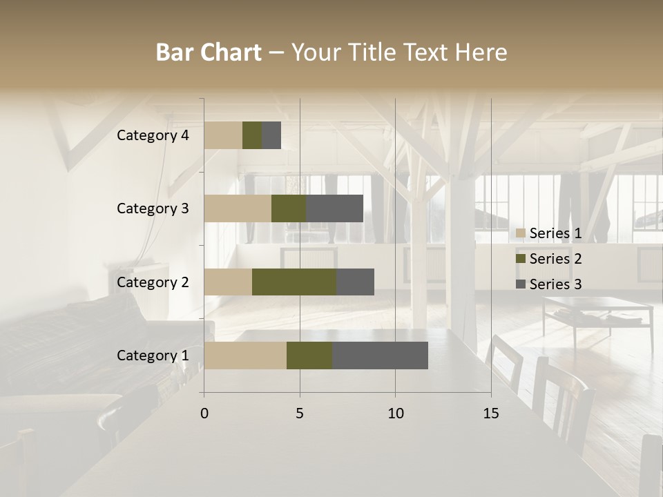 Light Beam Chairs PowerPoint Template