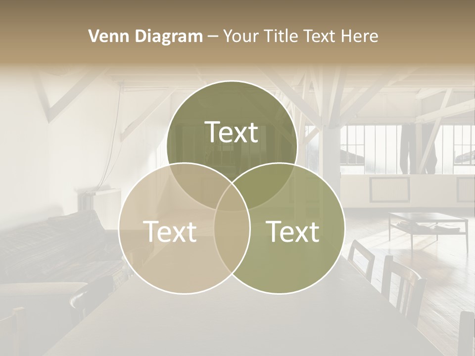 Light Beam Chairs PowerPoint Template