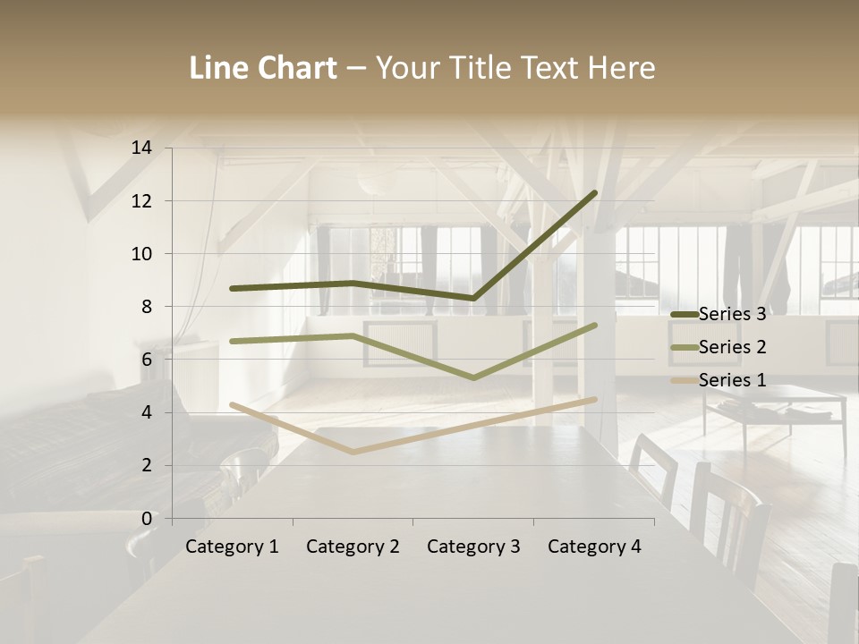 Light Beam Chairs PowerPoint Template