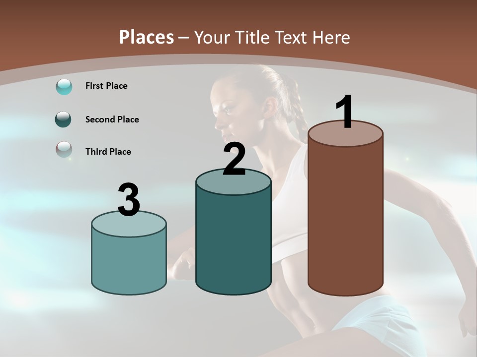 Athletic Workout Health PowerPoint Template