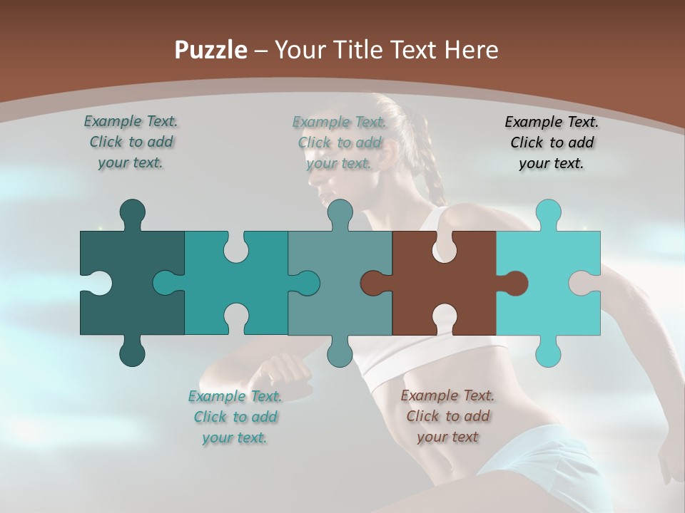 Athletic Workout Health PowerPoint Template