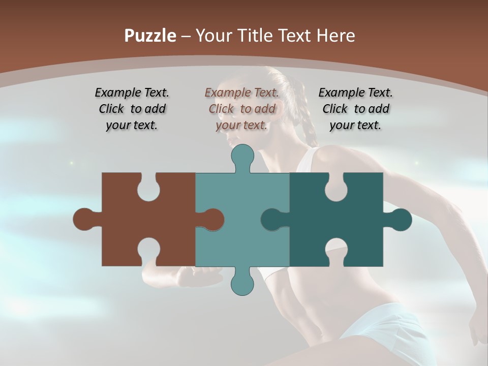 Athletic Workout Health PowerPoint Template