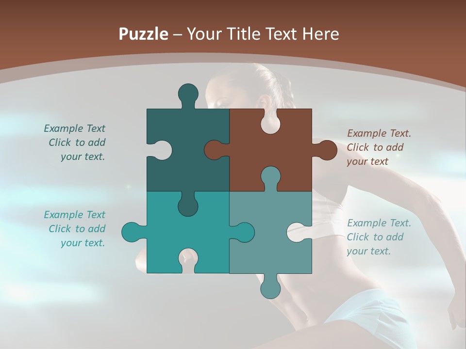 Athletic Workout Health PowerPoint Template