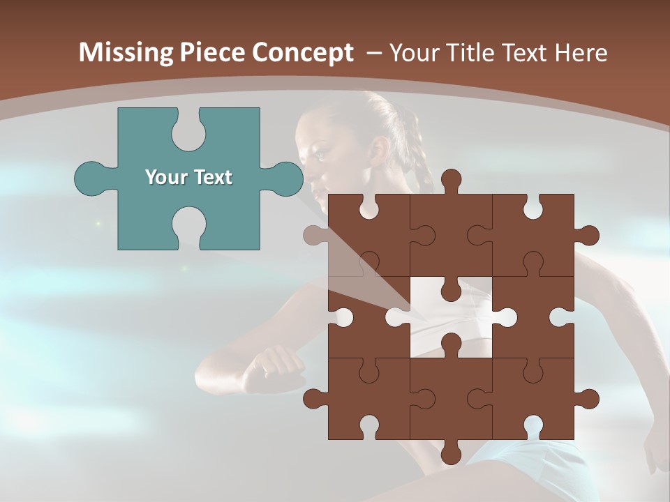 Athletic Workout Health PowerPoint Template