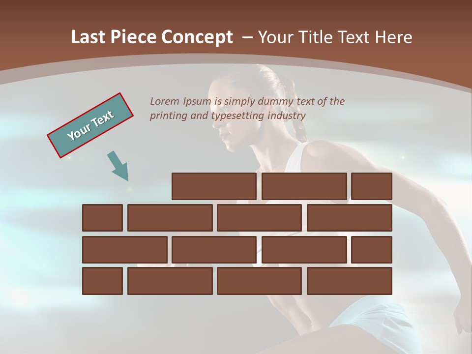 Athletic Workout Health PowerPoint Template