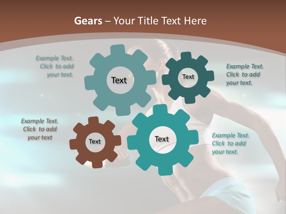 Athletic Workout Health PowerPoint Template