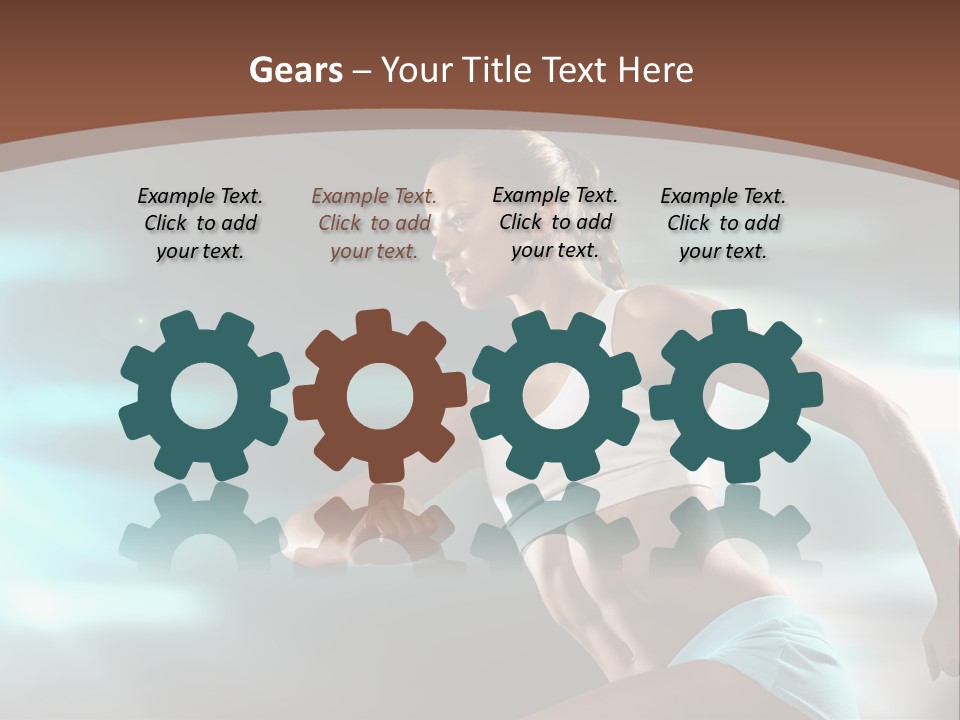 Athletic Workout Health PowerPoint Template