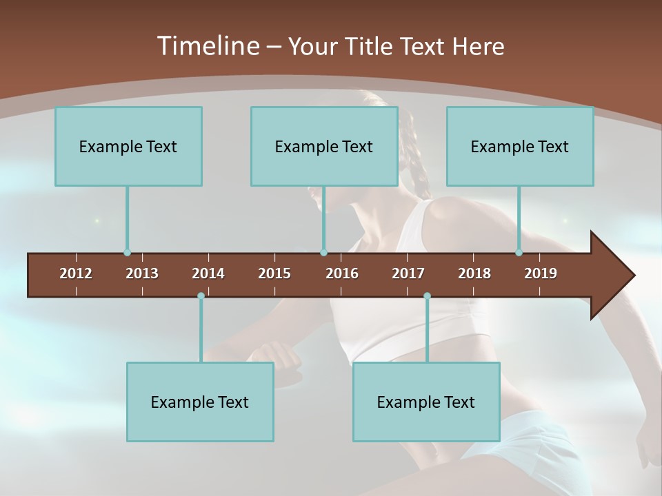 Athletic Workout Health PowerPoint Template