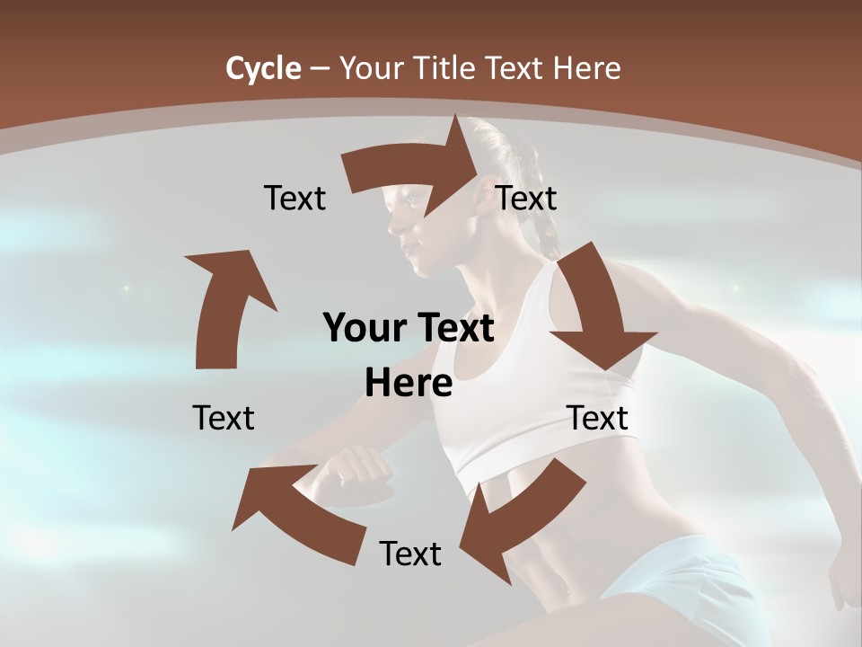 Athletic Workout Health PowerPoint Template