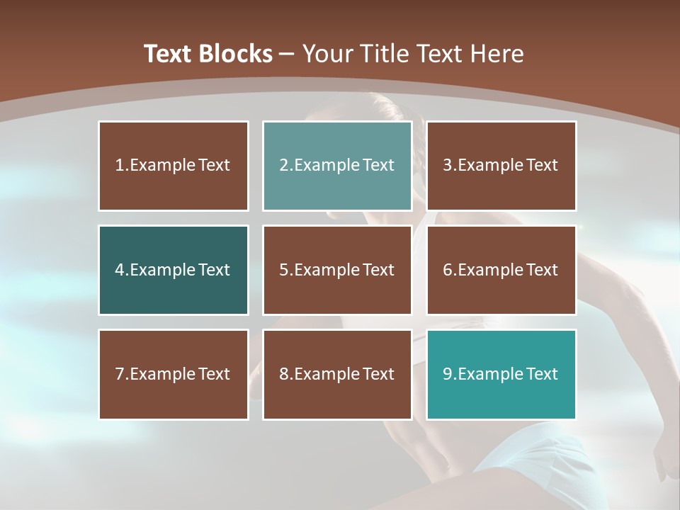 Athletic Workout Health PowerPoint Template