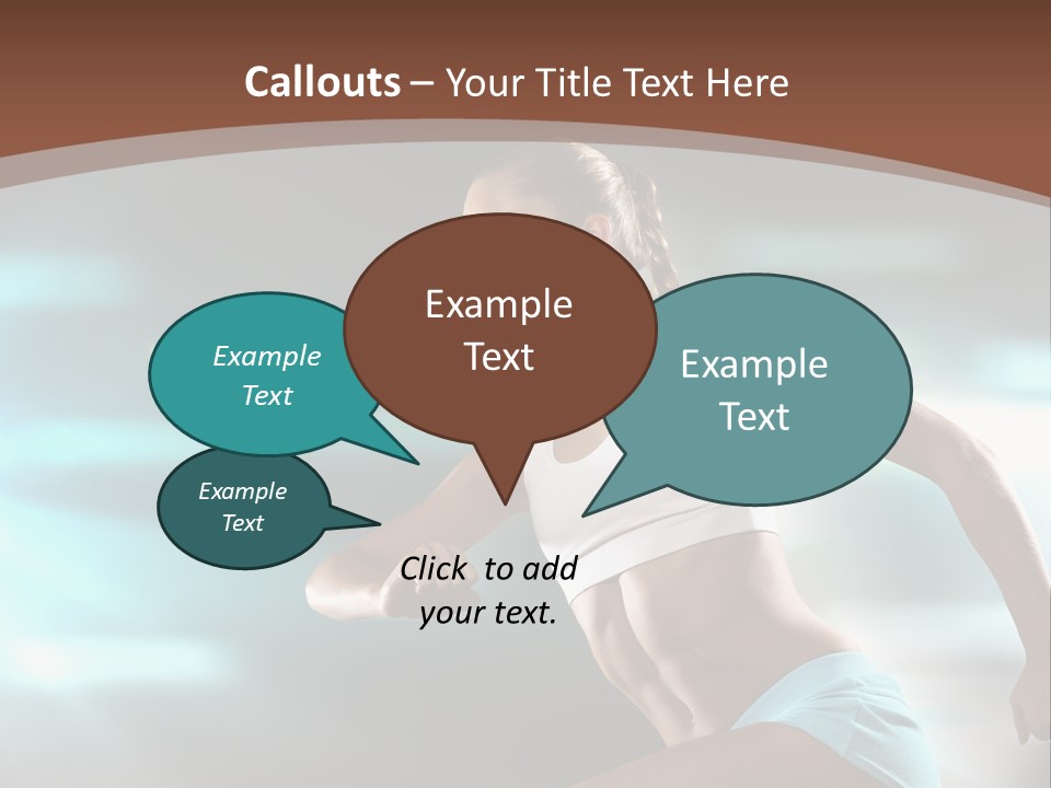 Athletic Workout Health PowerPoint Template