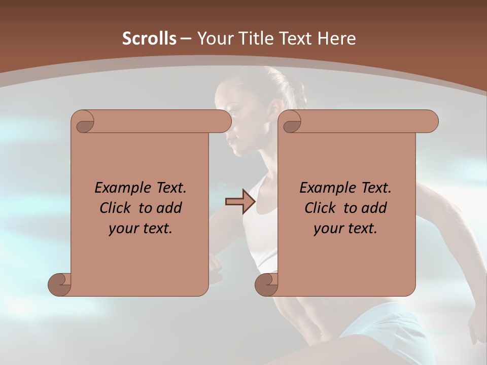 Athletic Workout Health PowerPoint Template