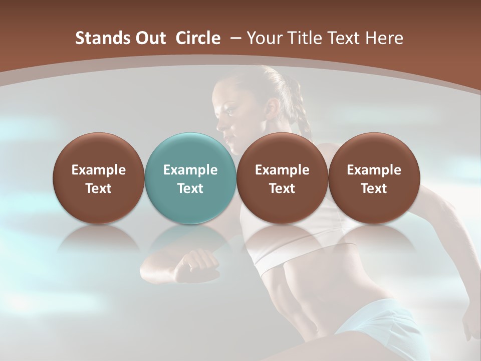 Athletic Workout Health PowerPoint Template