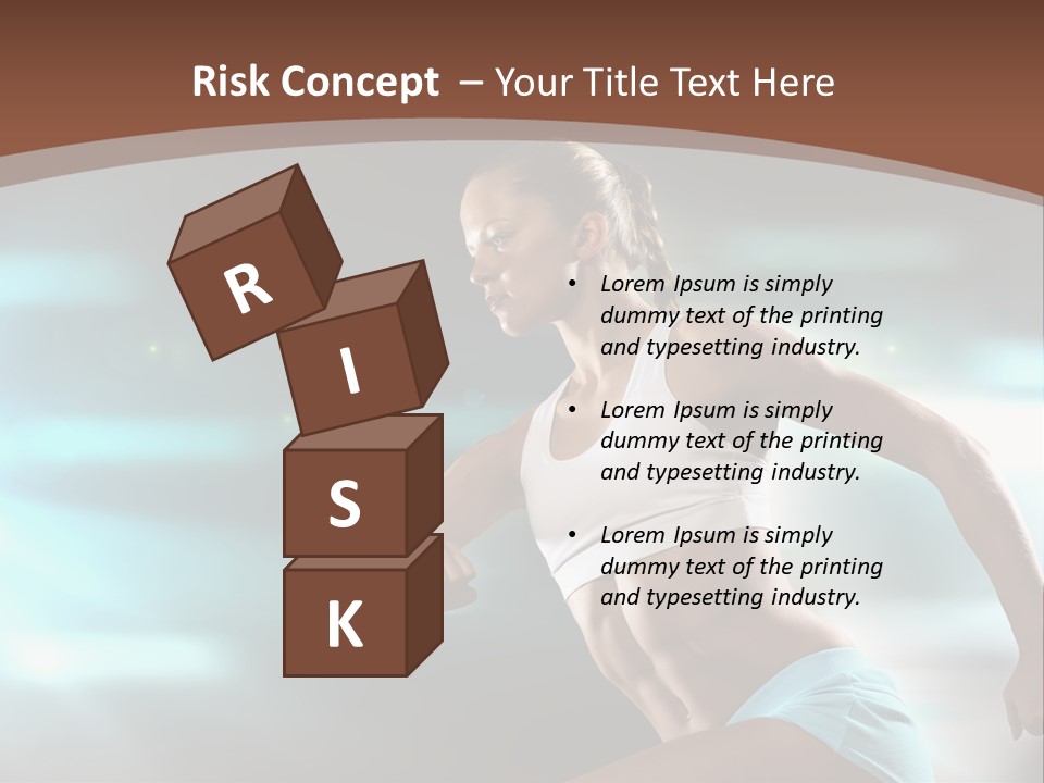 Athletic Workout Health PowerPoint Template