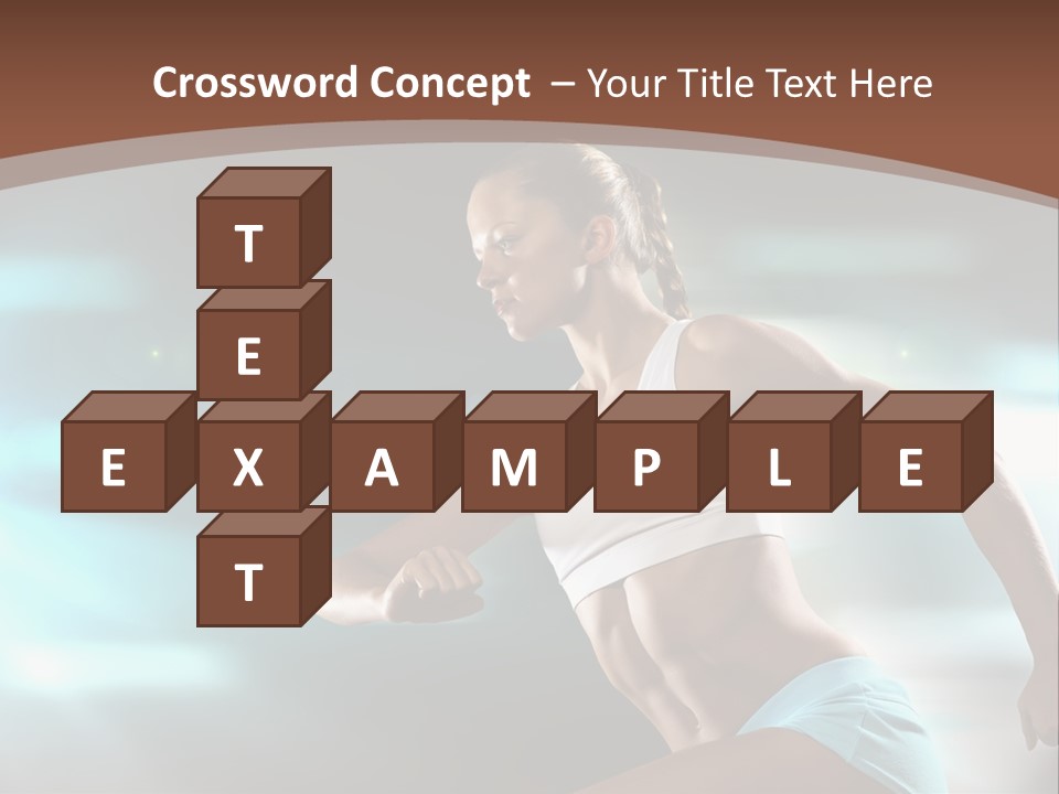 Athletic Workout Health PowerPoint Template