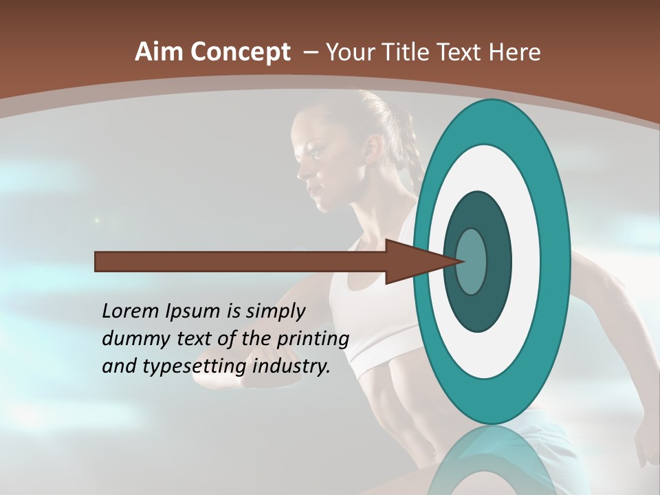 Athletic Workout Health PowerPoint Template