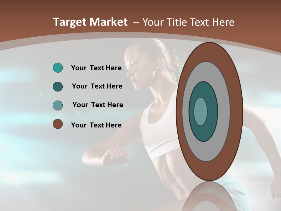 Athletic Workout Health PowerPoint Template