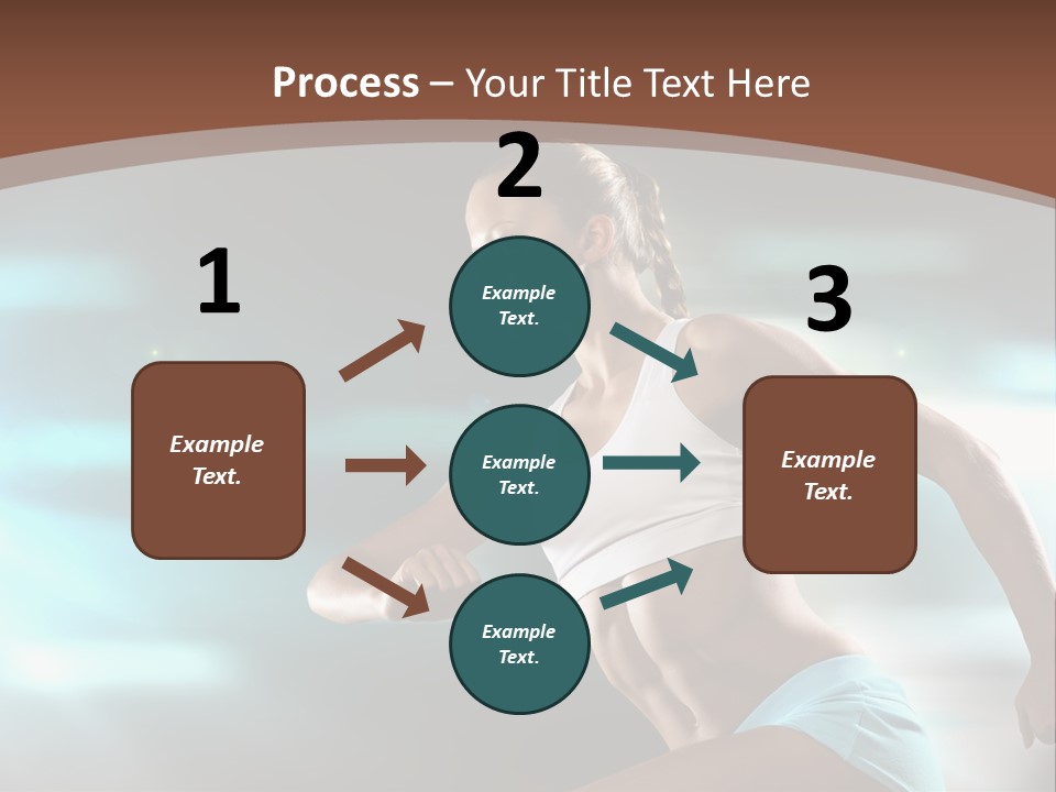 Athletic Workout Health PowerPoint Template