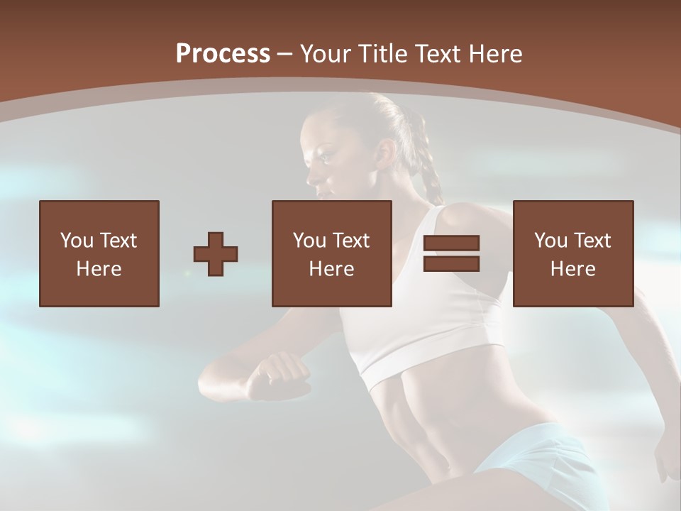 Athletic Workout Health PowerPoint Template