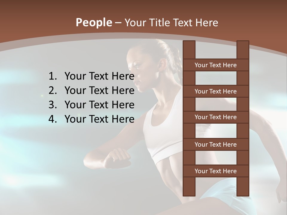 Athletic Workout Health PowerPoint Template