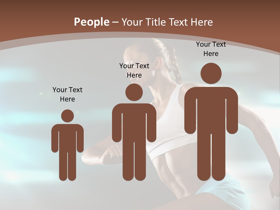 Athletic Workout Health PowerPoint Template